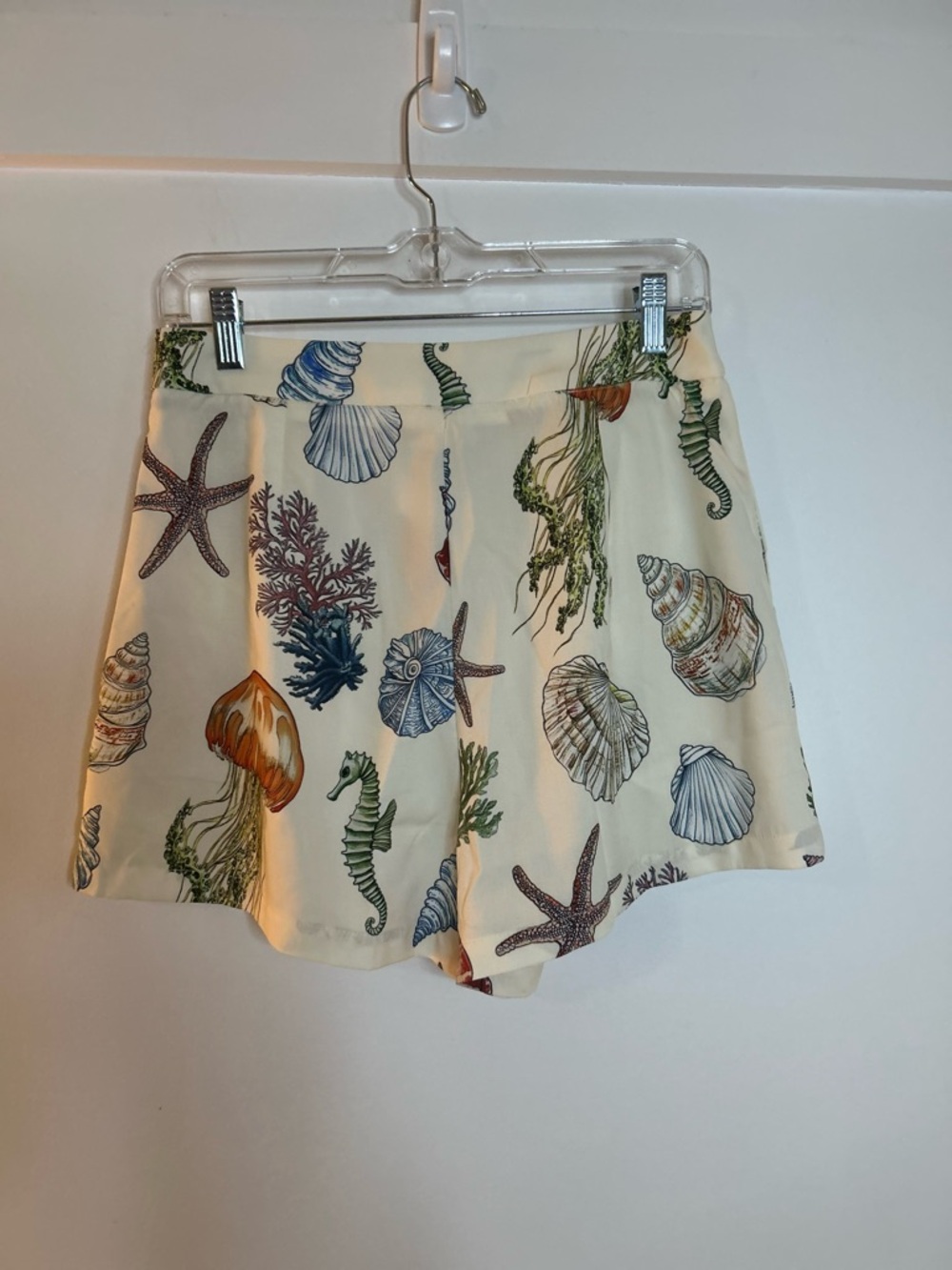 Commense Seashell & Starfish SET High Waist Shorts & Blouse - Picture 11 of 14